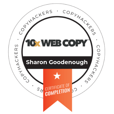 Copyhackers 10X Webcopy certification
